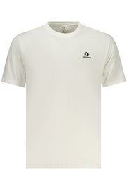 T-SHIRT EM ALGODÃO CONVERSE HOMEM BRANCA