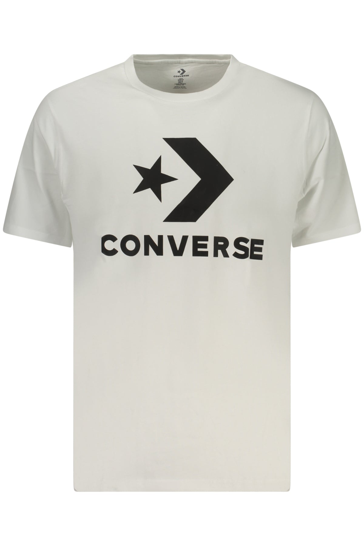 T-SHIRT EM ALGODÃO CONVERSE HOMEM BRANCA