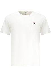 T-SHIRT EM ALGODÃO CONVERSE HOMEM BRANCA