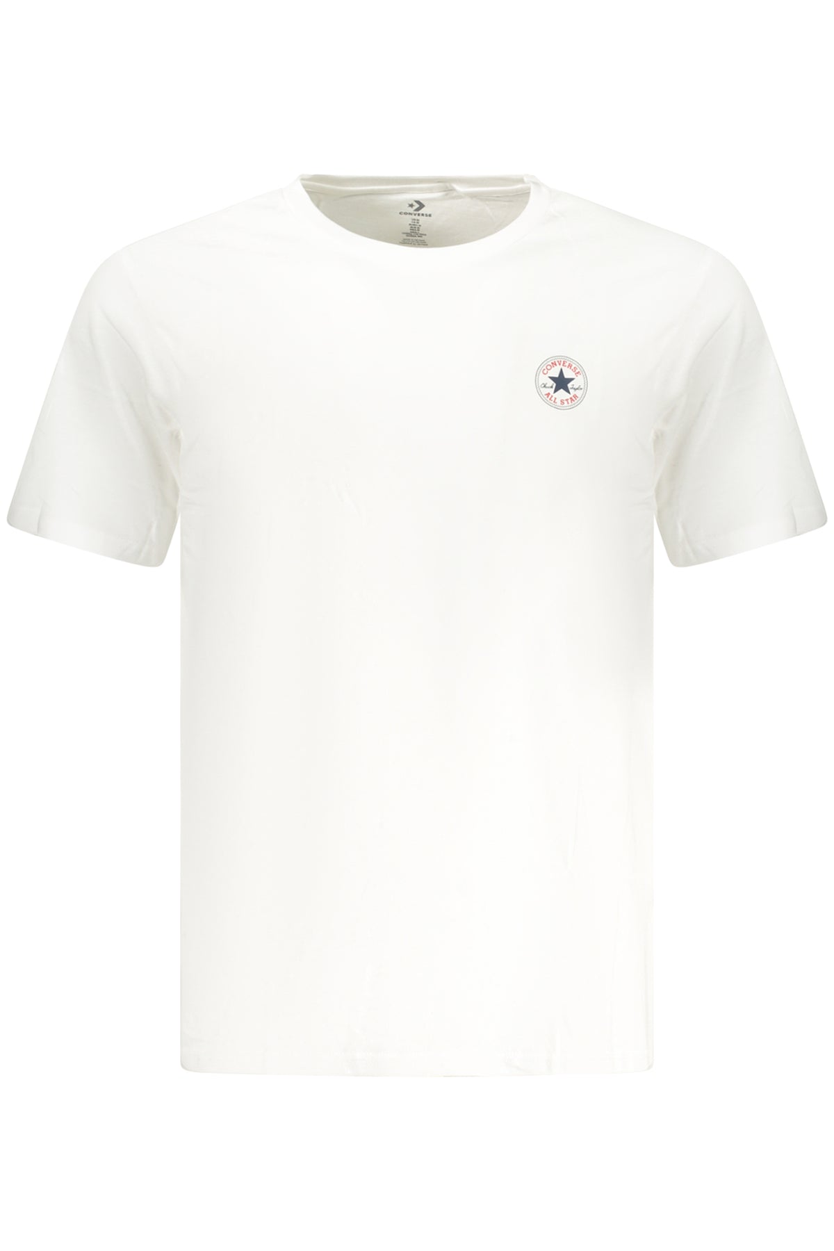T-SHIRT EM ALGODÃO CONVERSE HOMEM BRANCA