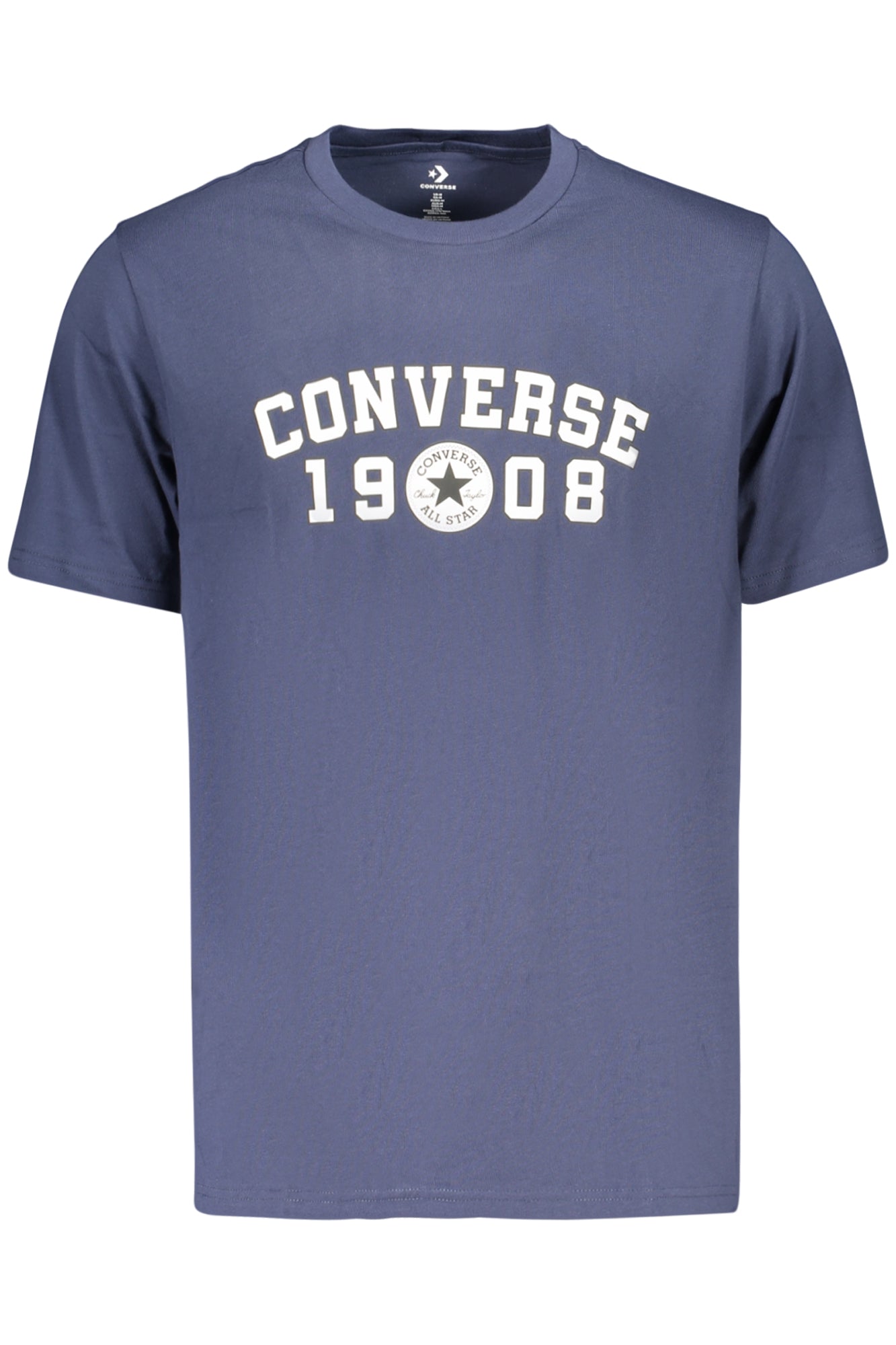 T-SHIRT EM ALGODÃO CONVERSE HOMEM AZUL
