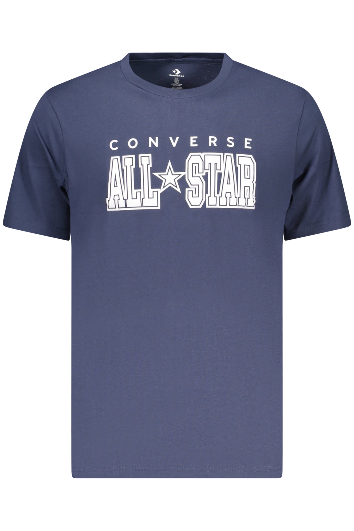 T-SHIRT EM ALGODÃO CONVERSE HOMEM AZUL