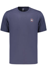T-SHIRT EM ALGODÃO CONVERSE HOMEM AZUL