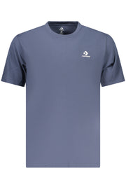 T-SHIRT EM ALGODÃO CONVERSE HOMEM AZUL