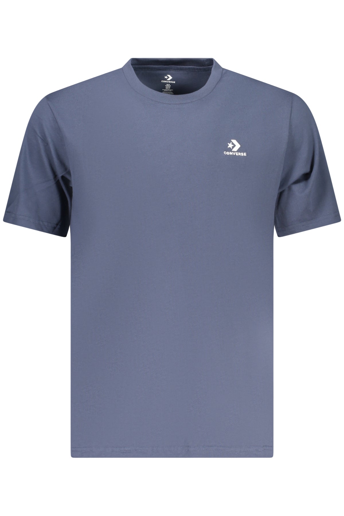T-SHIRT EM ALGODÃO CONVERSE HOMEM AZUL