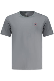 T-SHIRT EM ALGODÃO CONVERSE HOMEM CINZENTA