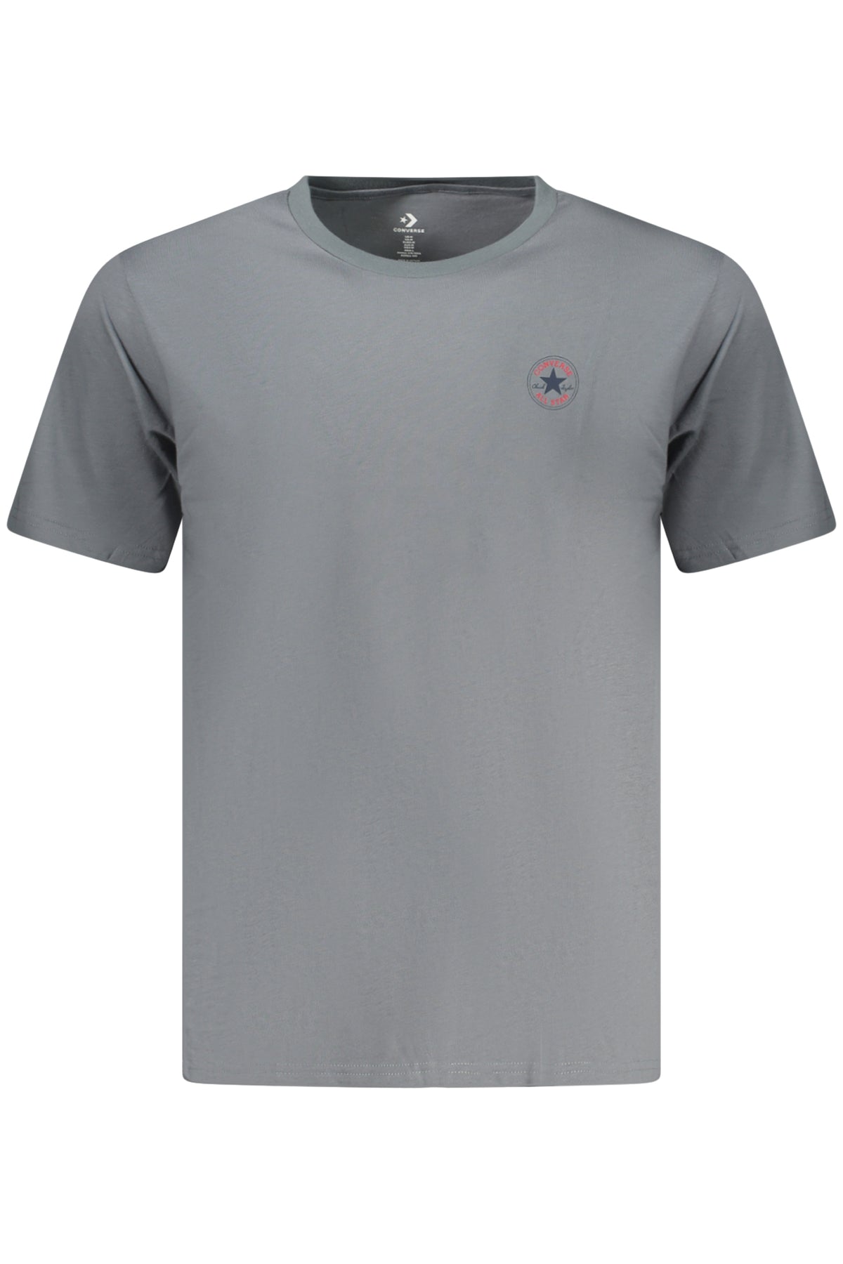 T-SHIRT EM ALGODÃO CONVERSE HOMEM CINZENTA