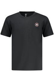 T-SHIRT EM ALGODÃO CONVERSE HOMEM PRETA