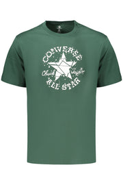 T-SHIRT EM ALGODÃO CONVERSE HOMEM VERDE