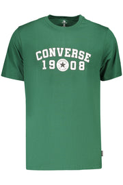 T-SHIRT EM ALGODÃO CONVERSE HOMEM VERDE