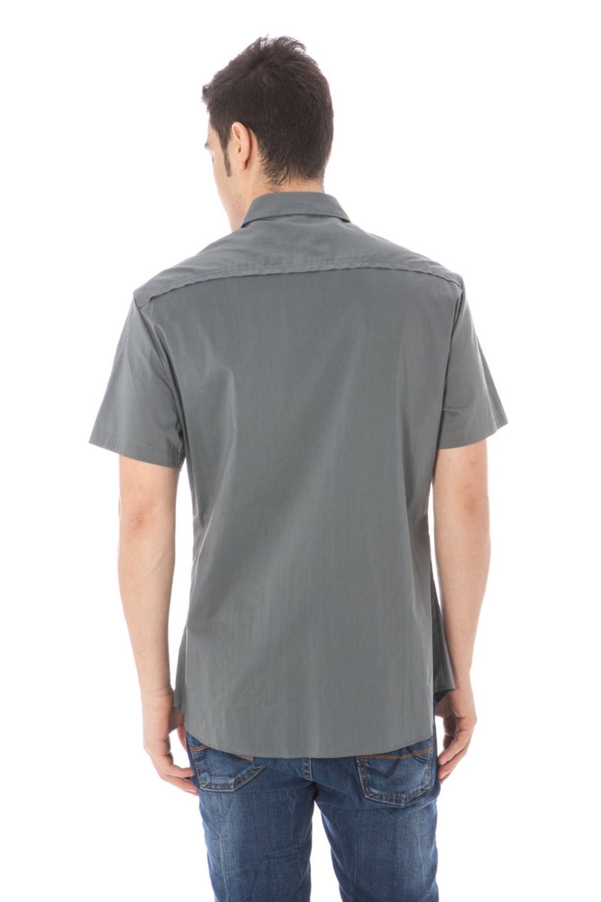 MEN'S GREY SHORT SLEEVE NATIONAL SHIRT