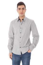 CAMISA EM ALGODÃO COSTUME NATIONAL HOMEM BRANCA
