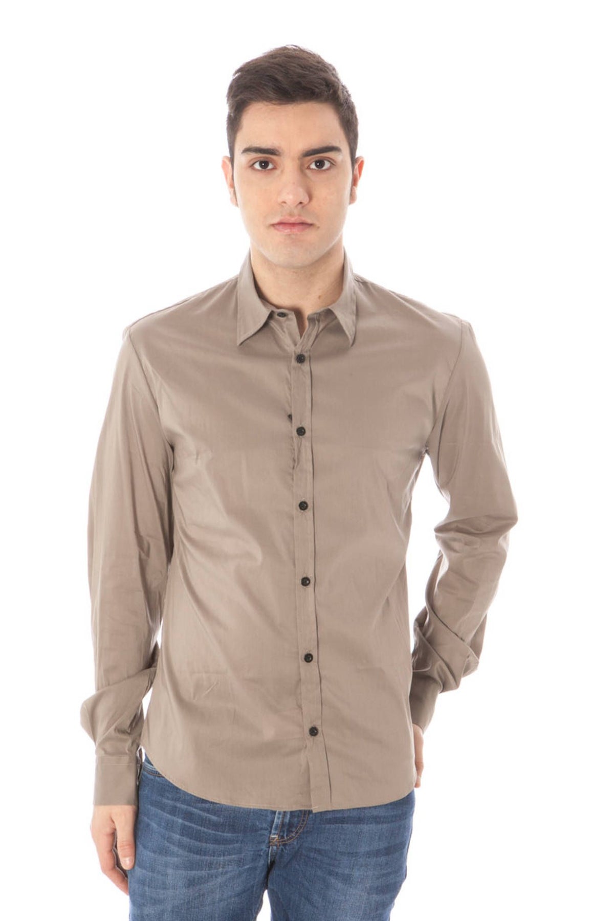 MEN'S GREEN LONG SLEEVE SHIRT NATIONAL