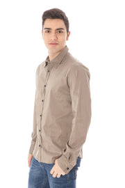 MEN'S GREEN LONG SLEEVE SHIRT NATIONAL
