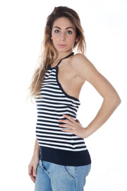 TOP DE ALÇAS EM ALGODÃO DATCH MULHER AZUL