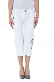 DATCH WHITE MEN'S BERMUDA SHORTS