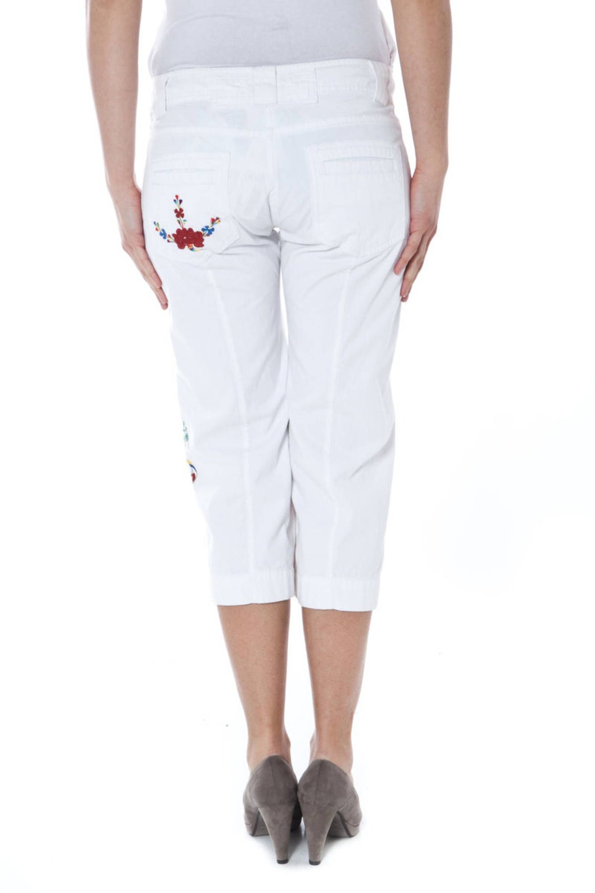 DATCH WHITE MEN'S BERMUDA SHORTS