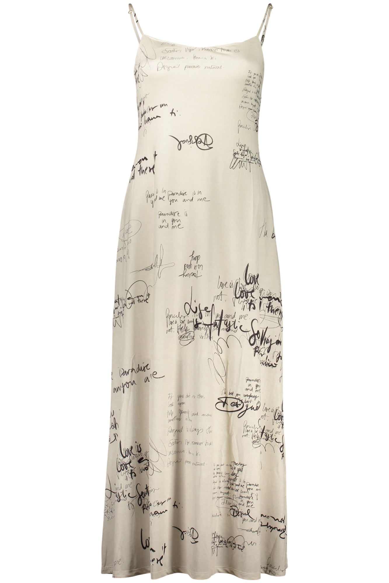 VESTIDO COM ESTAMPADO DESIGUAL MULHER BRANCO