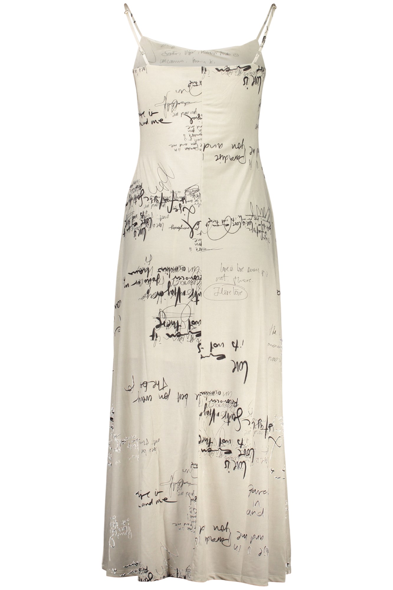 VESTIDO COM ESTAMPADO DESIGUAL MULHER BRANCO
