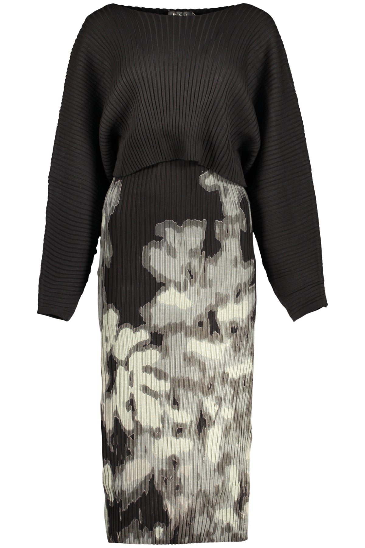 TOP DE ALÇAS COM LOGÓTIPO DESIGUAL MULHER PRETO