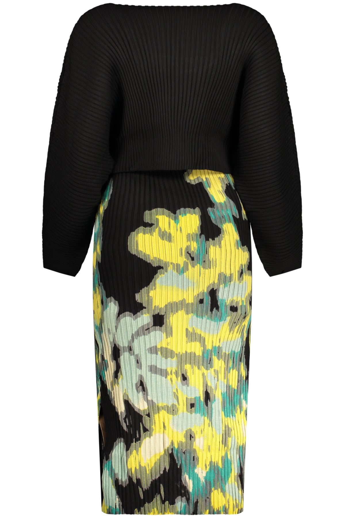 TOP DE ALÇAS COM LOGÓTIPO DESIGUAL MULHER PRETO