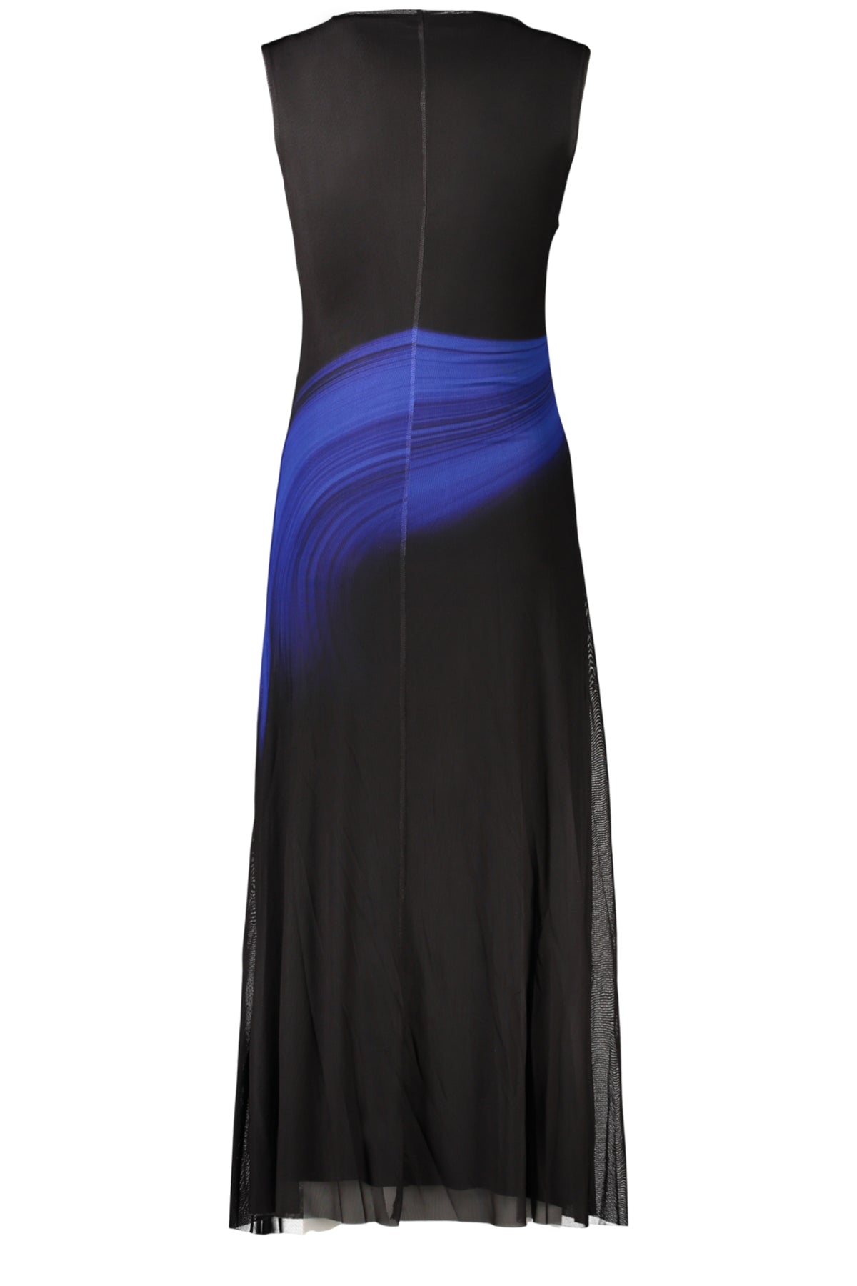 TOP DE ALÇAS COM LOGÓTIPO DESIGUAL MULHER PRETO