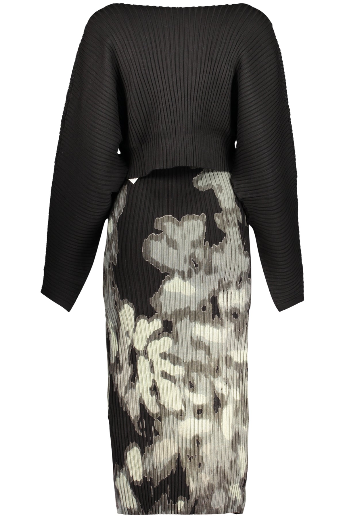 TOP DE ALÇAS COM LOGÓTIPO DESIGUAL MULHER PRETO