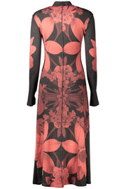 VESTIDO COM LOGÓTIPO DESIGUAL MULHER PRETO