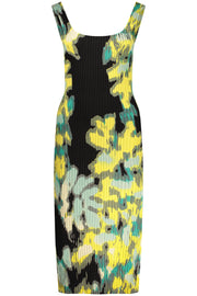 TOP DE ALÇAS COM LOGÓTIPO DESIGUAL MULHER PRETO