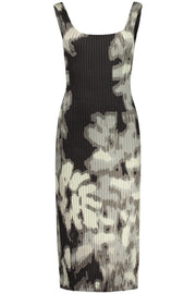 TOP DE ALÇAS COM LOGÓTIPO DESIGUAL MULHER PRETO