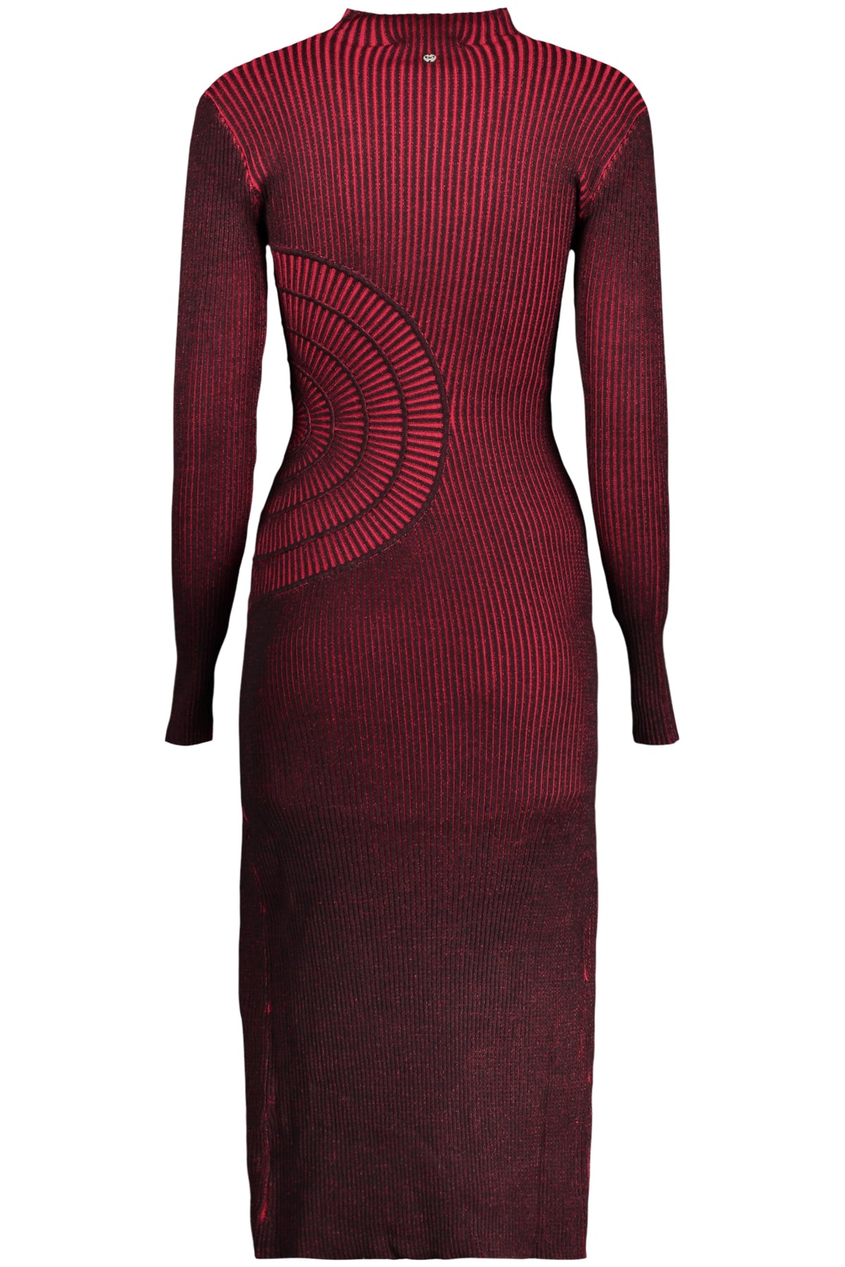 VESTIDO COM LOGÓTIPO DESIGUAL MULHER VERMELHO