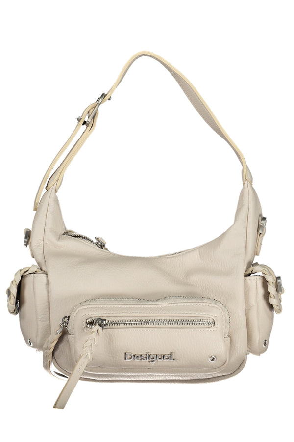 BOLSA DESIGUAL BRANCA PARA MULHER