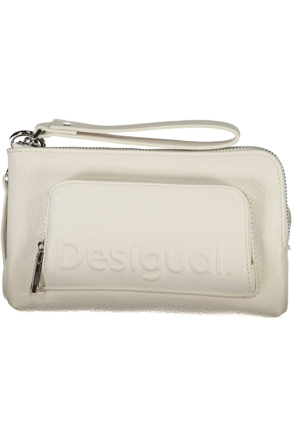 BOLSA DESIGUAL BRANCA PARA MULHER
