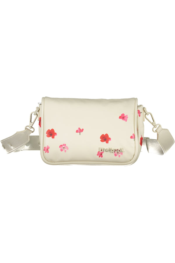 BOLSA DESIGUAL BRANCA PARA MULHER