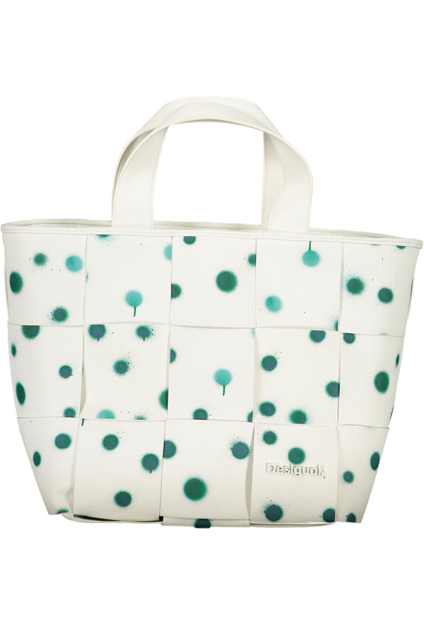 BOLSA DESIGUAL BRANCA PARA MULHER