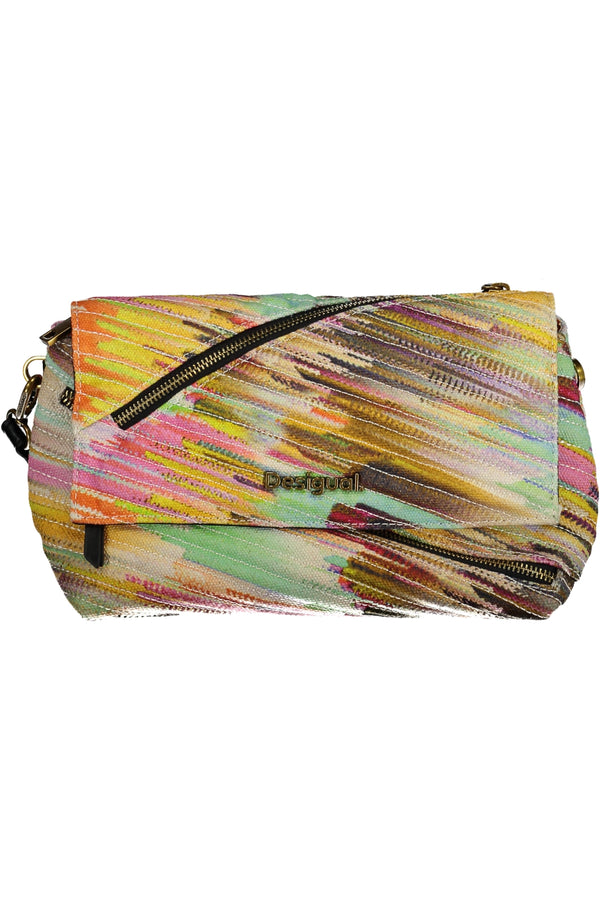 BOLSA DESIGUAL AMARELO PARA MULHER
