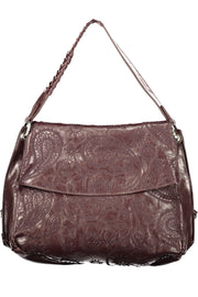 MALA COM BORDADO DESIGUAL MULHER CASTANHA