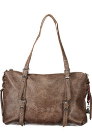 MALA TIRACOLO DESIGUAL MULHER CASTANHA