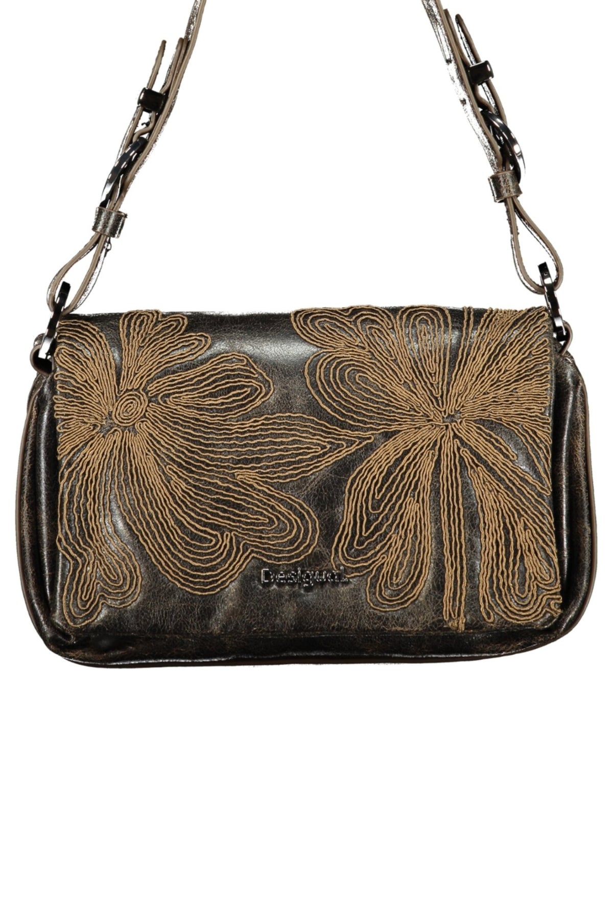 MALA TIRACOLO DESIGUAL MULHER CASTANHA