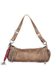 MALA TIRACOLO DESIGUAL MULHER CASTANHA