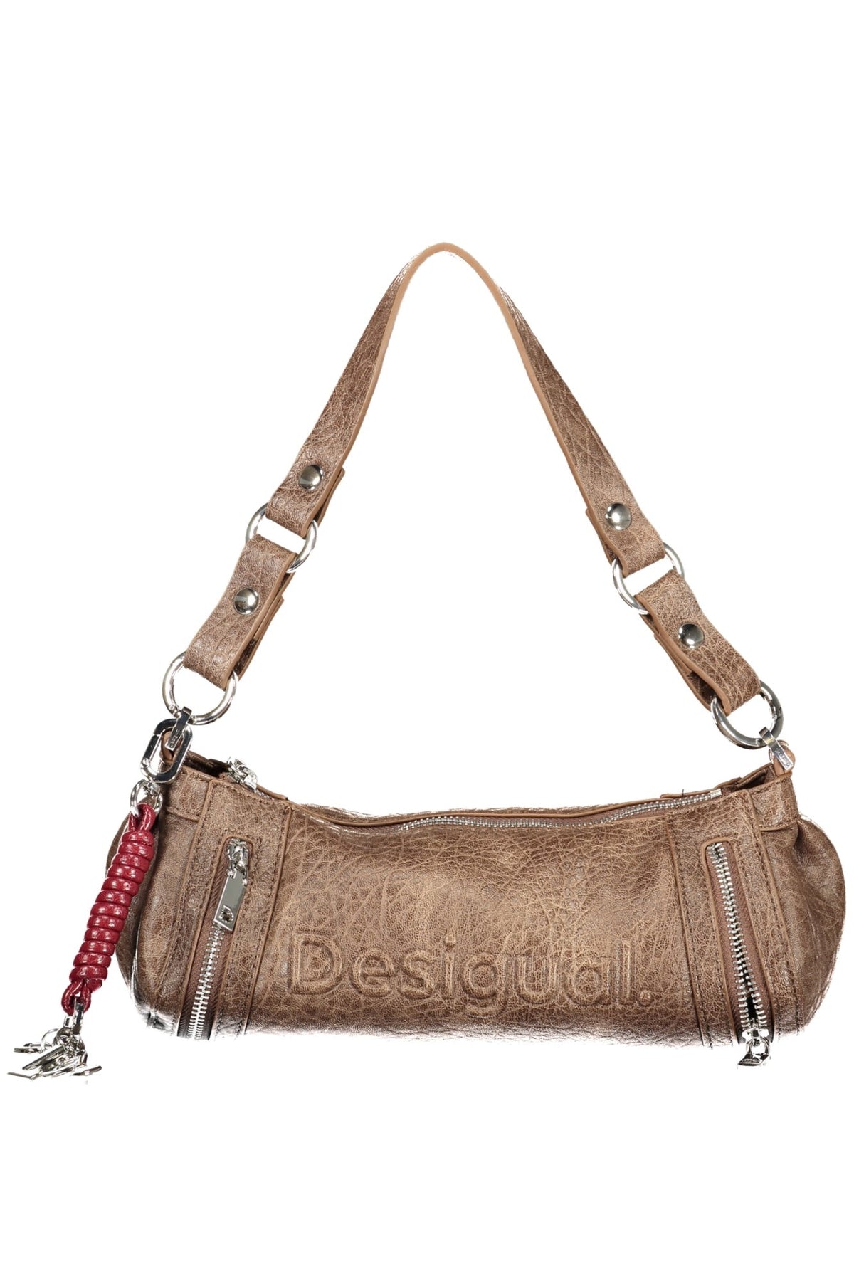 MALA TIRACOLO DESIGUAL MULHER CASTANHA