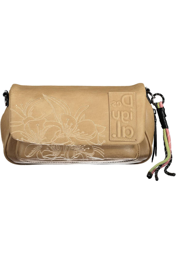 BOLSA DE MULHER MARROM DESIGUAL