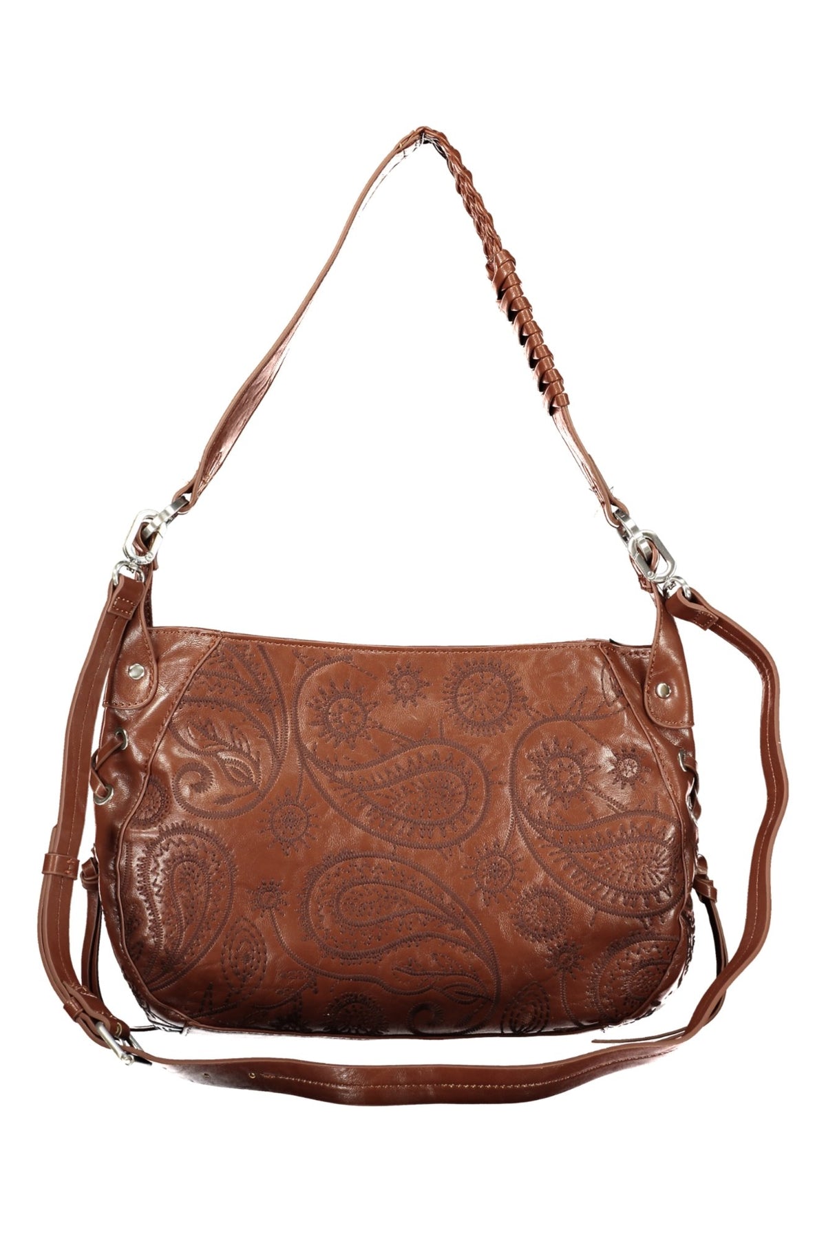MALA TIRACOLO DESIGUAL MULHER CASTANHA