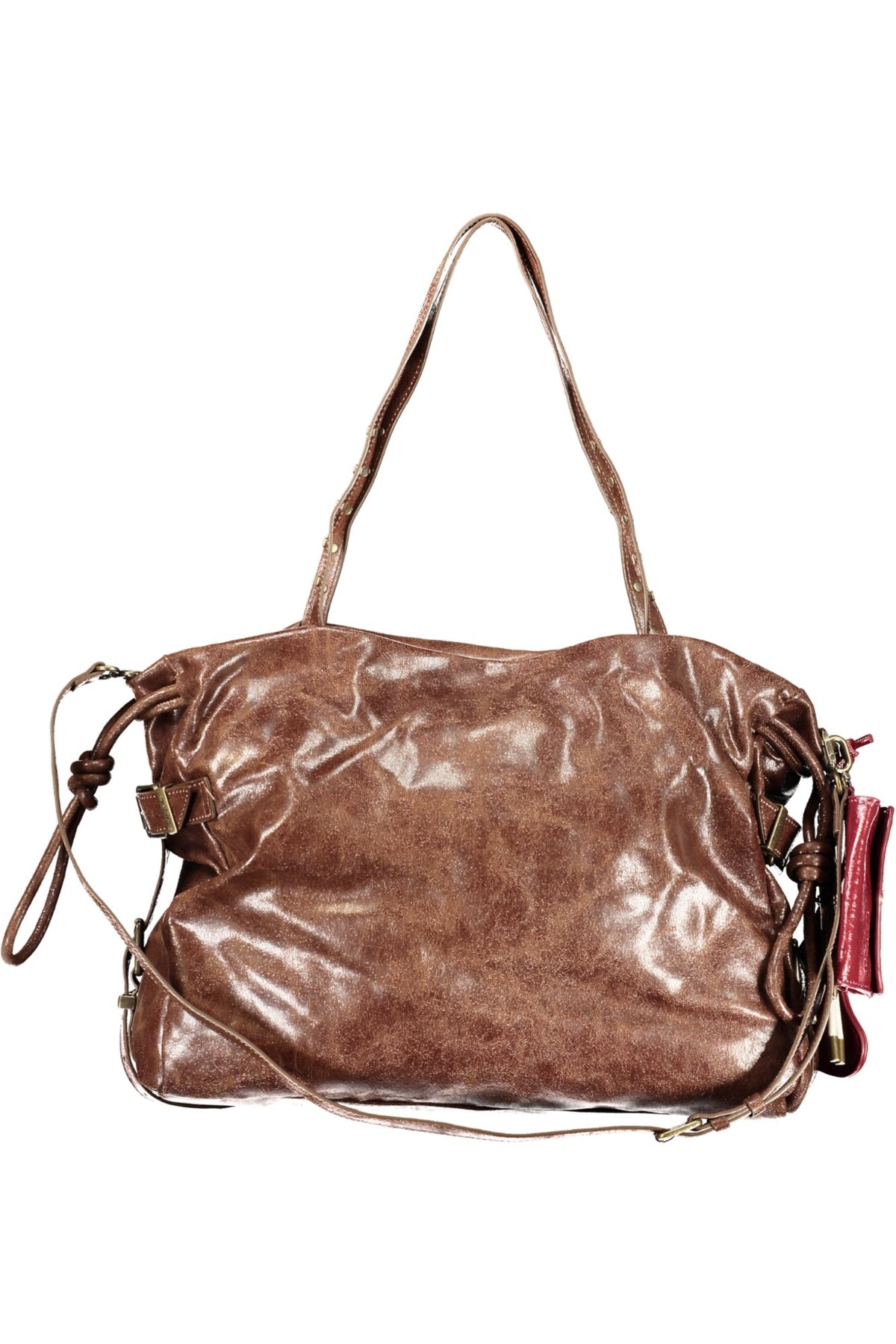 MALA TIRACOLO DESIGUAL MULHER CASTANHA