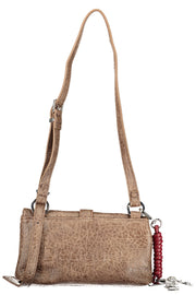 MALA TIRACOLO DESIGUAL MULHER CASTANHA