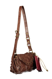 MALA COM FECHO DESIGUAL MULHER CASTANHA
