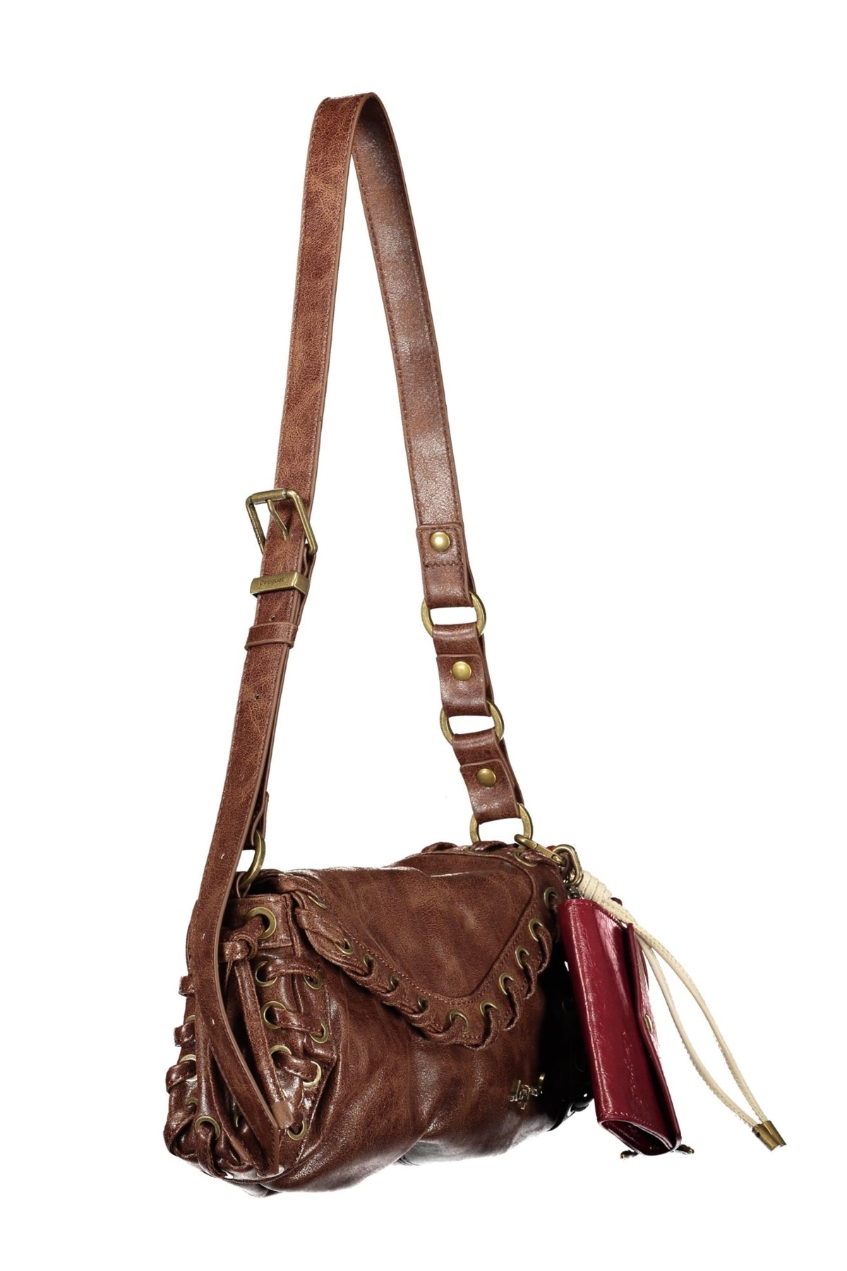MALA COM FECHO DESIGUAL MULHER CASTANHA