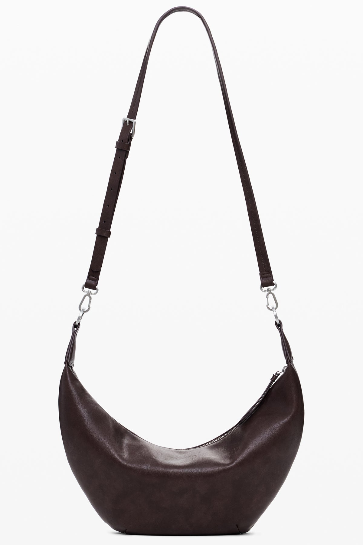 MALA COM ESTAMPADO DESIGUAL MULHER CASTANHA