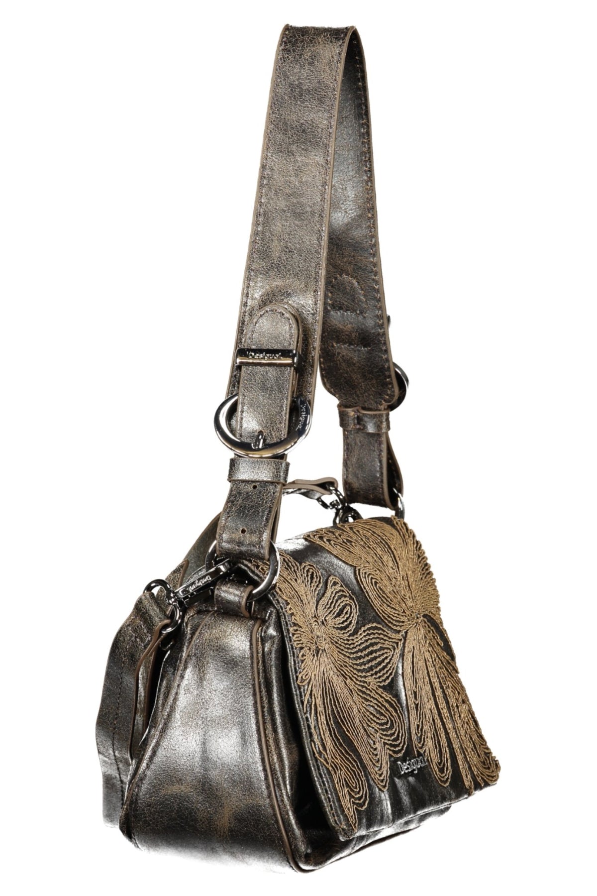 MALA TIRACOLO DESIGUAL MULHER CASTANHA