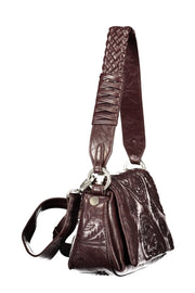 MALA TIRACOLO DESIGUAL MULHER CASTANHA